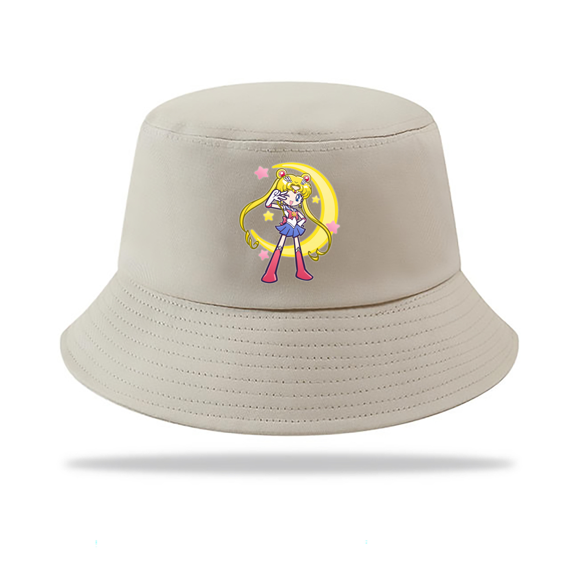 （画像用） 美少女戦士セーラームーン 月野 うさぎ つきの うさぎ Sailor Moon Tsukino Usagi アウトドア日除けバケットハット